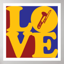 Trombone Love Posters