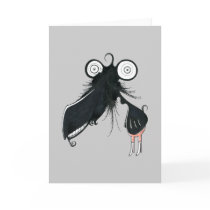 Trombone Monster Greeting Card