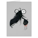 Trombone Monster Greeting Card