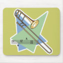 trombone mousepads by geekme trombone mousepads