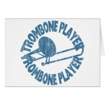 Trombone Player Card