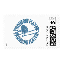Trombone Player Postage