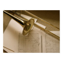 Trombone poster print
