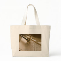 Trombone tote bag