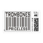 Trombones Priceless postage
