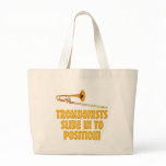 Trombonists Slide In To Position Bag