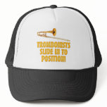Trombonists Slide In To Position Trucker Hat
