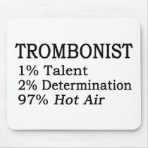 Trombonistt Hot Air Mousepad