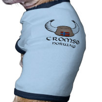Tromso Norway Viking Hat pet clothing by NorwayGifts Tromso Norway Viking Hat pet clothing