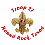 Troop 27 Adult Polo t-shirts