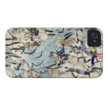Troopers being driven across the river (ink on pap Case-Mate iPhone 4 cases
