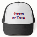 Troops Hat by occupationtshirts Troops Hat