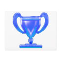 Trophy Blue Cup The MUSEUM Zazzle Gifts