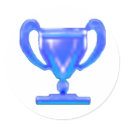 Trophy Blue Cup The MUSEUM Zazzle Gifts