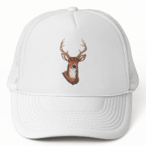 Trophy Buck Rack Mount Hat