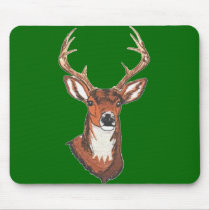 Trophy Buck Rack Mount Mouse Pad