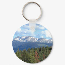 Trophy Mountain Keychain