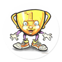 Trophy stickers