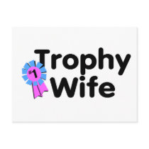 Trophy Wife postcards