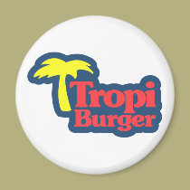 Tropi Burger Magnet - Iman de Tropi Burger magnets