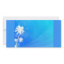Tropic abstract photo card template
