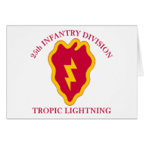 Tropic Lightning 25th ID Vet Greeting Cards