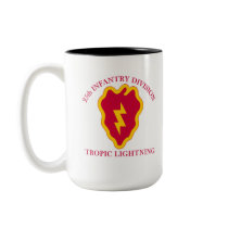 Tropic Lightning 25th ID Vet mugs by militaryvetshop Tropic Lightning 25th ID Vet mugs