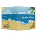 Tropical 1.5" Vacation Memories Binder