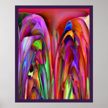 Tropical Abstract Print