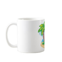 Tropical Afghan Hound Mug