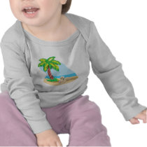 Tropical Afghan Hound T Shirt