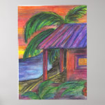 Tropical Afternoon Print