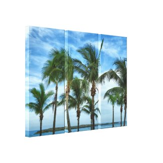 Tropical Afternoon Wrapped Canvas wrappedcanvas