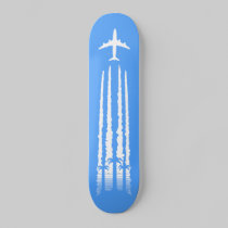 Tropical Airline Blue skateboards