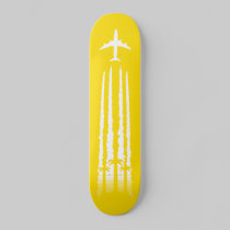 Tropical Airline Yellow skateboards