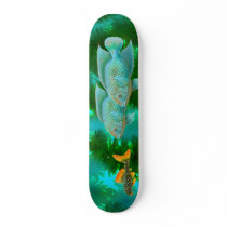 Tropical Aquarium Fish Skateboard