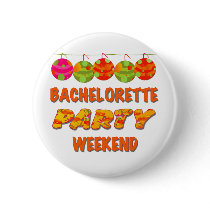 Tropical Bachelorette Party Weekend buttons by weddingsareus Tropical Bachelorette Party Weekend buttons