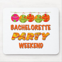 Tropical Bachelorette Party Weekend Mouse Mat