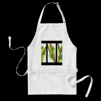 Tropical Bamboo Painting - Multi aprons