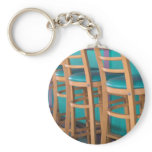 tropical bar stool keychain