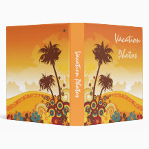 Tropical Beach Binder