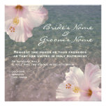 Tropical Beach Destination Wedding Invitation