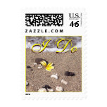 Tropical Beach I Do postage