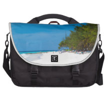 Tropical Beach in Barbados Commuter Bags