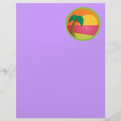 Beach Letterhead