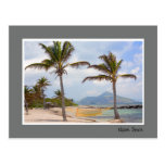 Tropical Beach Post Card