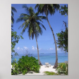 Tropical Beach Posters