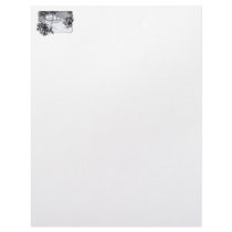 Tropical Beach South Wind Vintage Art Custom Letterhead