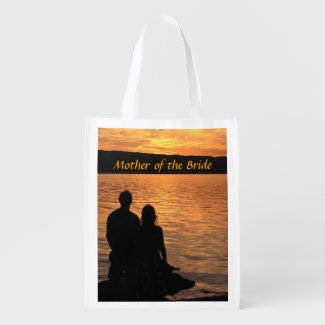 Tropical Beach Sunset Mother of the Bride Bag