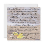 Tropical Beach Wedding Yellow Plumeria RSVP invitations